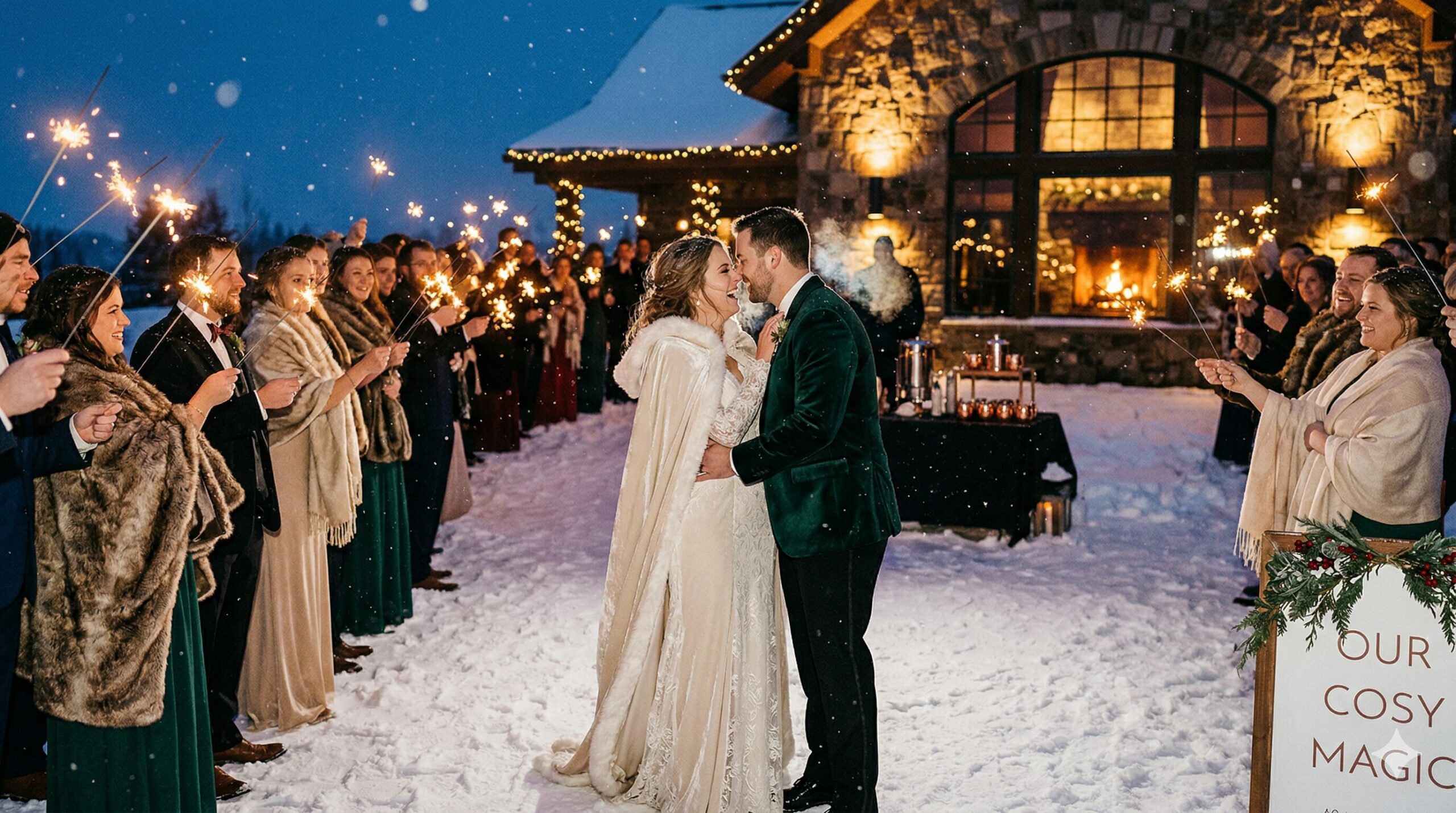 French Winter Weddings: Cozy & Magical Celebrations